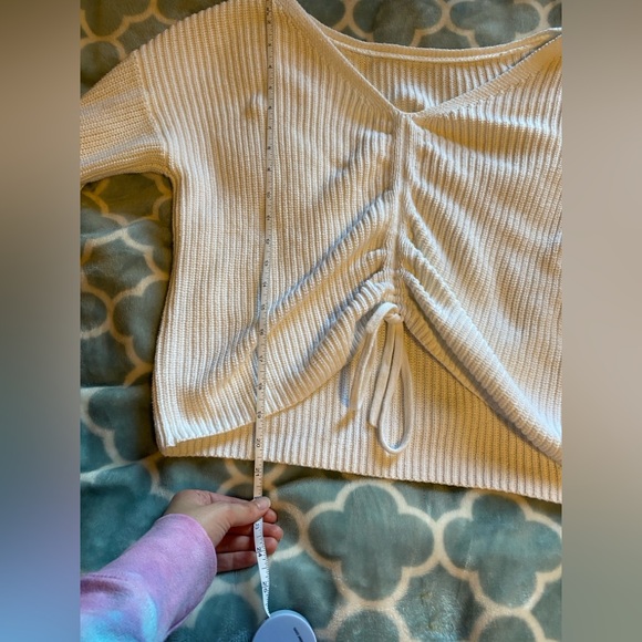 Hollister drawstring cinched sweater - Picture 6 of 12